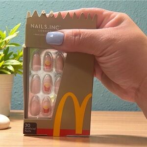 ⭕️SOLD!⭕️ Nails Inc. McDonald's Themed Artificial Nails